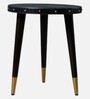 Elijah End Table In Dark Brown Finish