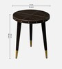 Elijah End Table In Green Finish