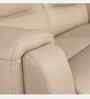 Elio Leather Fabric Electric Recliner 2 Seater Sofa In Beige Colour
