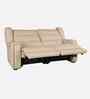 Elio Leather Fabric Electric Recliner 2 Seater Sofa In Beige Colour