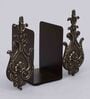 Elite Black Iron Bookend
