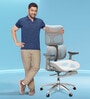 Elite Breathable Mesh Ergonomic Chair In Grey Colour
