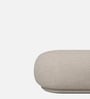 Elite Elegance Suede Ottoman Bench Beige