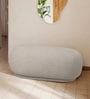 Elite Elegance Suede Ottoman Bench Beige