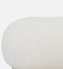 Elite Elegance Suede Ottoman Bench In Cream Colour