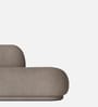 Elite Elegance Suede 2 Seater Sofa In Grey Colour