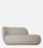 Elite Elegance Suede 2 Seater Sofa In Mouse Grey Colour