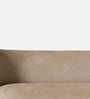 Elite Elegance Velvet Fabric 2 Seater Sofa In Beige Colour