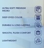 Blue Solid- Embroidery 180 TC Polyester King Sized Bedsheet With 2 Pillow Covers