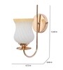 Elite Gold & Mild Steel Wall Light