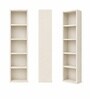 Elite Harmony Contemporary Book Shelf In Off White Finish