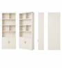 Elite Harmony Contemporary Book Shelf In Off White Finish