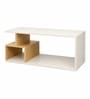 Elite Harmony Contemporary Luxury Centre Table In Off White Finish