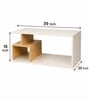 Elite Harmony Contemporary Luxury Centre Table In Off White Finish