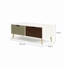 Elite Harmony Contemporary Luxury Centre Table In Off White Finish