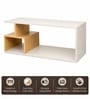 Elite Harmony Contemporary Luxury Centre Table In Off White Finish