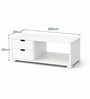 Elite Harmony Contemporary Luxury Centre Table In Off White Finish