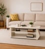 Elite Harmony Contemporary Luxury Centre Table In Off White Finish