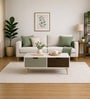 Elite Harmony Contemporary Luxury Centre Table In Off White Finish
