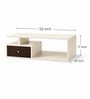 Elite Harmony Contemporary Luxury Centre Table In Off White Finish