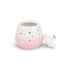 Pink And White Elixir Sugar Pot