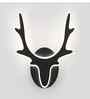 Elk Deer Wall Light Black Body Tri-Color LED Modern Decorative Wall Lamp for Living Room Bedroom