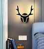 Elk Deer Wall Light Black Body Tri-Color LED Modern Decorative Wall Lamp for Living Room Bedroom