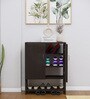 Ella 2 Door, 1 shelf open & 3 Shelf Multipurpose Cabinet with Termite Resistance in Chiyoda Wange Finish