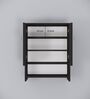 Ella 2 Door, 1 shelf open & 3 Shelf Multipurpose Cabinet with Termite Resistance in Chiyoda Wange Finish
