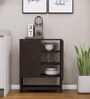 Ella 2 Door, 1 shelf open & 3 Shelf Multipurpose Cabinet with Termite Resistance in Chiyoda Wange Finish