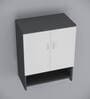 Ella Wood 2 Shoe Cabinet in Highland Pine & Slate Grey Finish