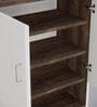 Ella Shoe Cabinets Cochwood Brown Finish