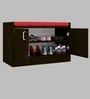 Ella 2 Door Multipurpose Cabinet with Cushion in Chiyoda Wange Finish