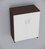 Ella Wood 2 Shoe Cabinet in Highland Pine & Rose Wood Finish