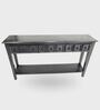 Ella Wooden Console Table In Black Colour