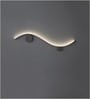 Elliot 600mm Wave Wall Light Black Body Tri-Color LED Modern Decorative Wall Lamp for Bedroom Living Room