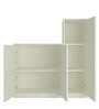 Ellora Kids Storage-cum-Bookshelf in Ivory Azure Blue Colour