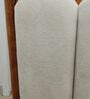 Ellora Upholstered Queen Size Bed In Honey Gold Finish Without Storage