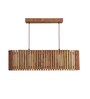 Elora 36 Centrum Brown Wooden 3 Series Hanging Lamp