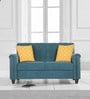 ARRA Elora Fabric 2 Seater Sofa in Teal Green Colour