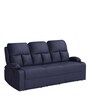 Elossan 3 Seater Premium Recliner Sofa In Blue Colour