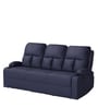 Elossan 3 Seater Premium Recliner Sofa In Blue Colour