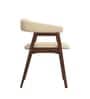 Elowen Sheesham Wood Chair In Beige Color