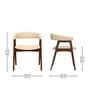 Elowen Sheesham Wood Chair In Beige Color