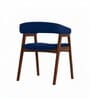 Elowen Sheesham Wood Chair In Blue Color