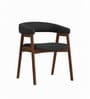 Elowen Sheesham Wood Chair In Grey Color