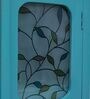 Eloy Solid Wood Cabinet In Blue Colour