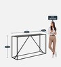 Elroy Console Table Black  Colour