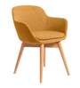 Elsa Fabric Low Back Lounge Chair in Mustard Yellow Workspace Colour Elsa Fabric Low Back Lounge Chair in Mustard Yellow Workspace Colour
