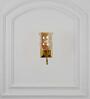 Eltham Metal & Glass Wall Light (Amber)